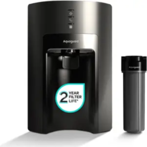 Aquaguard Sure Delight 6 L RO + UV + UF Water Purifier 2 Year Filter Life | With Mega Sediment Filter |60% Extra Water Saving* | 7-Stage Purification | India's No.1 Purifier* | Large 6L Storage (Light Black)