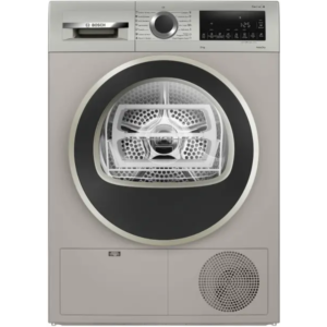 BOSCH 9 kg Dryer with In-built Heater Grey