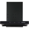 FABER HOOD CYGNUS IN 3D HC SC FL BK 60 Auto Clean Wall Mounted Black 1400 CMH Chimney