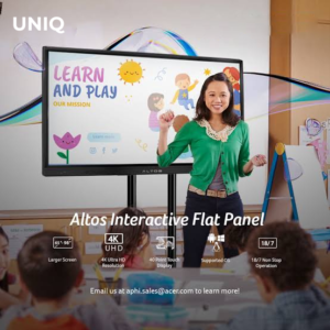 UNIQ Interactive Flat Panel 75 inch Display