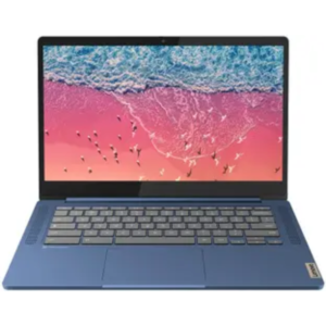 Lenovo Chromebook MediaTek Kompanio 520 - (4 GB/128 GB EMMC Storage/Chrome OS) 14M868 Chromebook (14 Inch, Abyss Blue, 1.3 Kg)