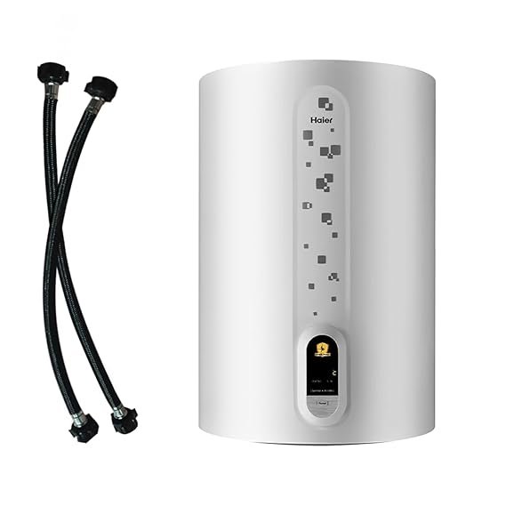 Haier ED Water Geyser 15ltr Digital Display 2000W Electric Storage Geyser Installation & Connection Pipes Wroth INR 700| Warranty 7 Yr on Tank| Shock Proof| 11-Level Safety